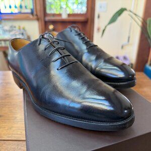 Meermin 9.5 Black Wholecut Oxford Shoes